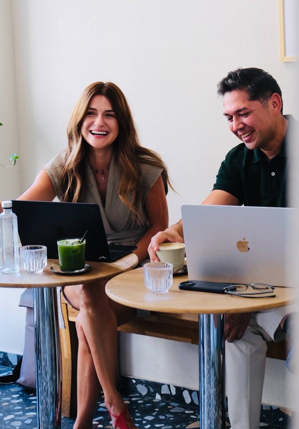 Eric Melchor and Ana Toniuc, hosts of the 3rd Space AI Circle
